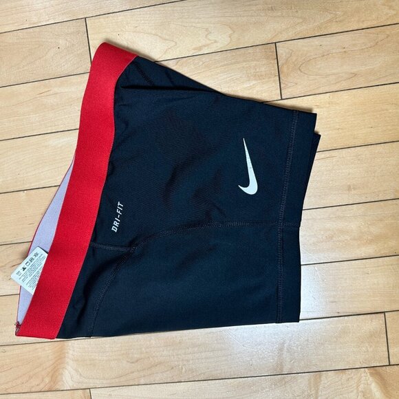 NIKE PRO Dri Fit Spandex Booty Shorts Loyola Marymount LMU size XS/S - Picture 7 of 8